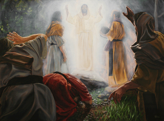 Notre transfiguration c'est le jour de notre baptême et ensuite chaque fois que nous brûlons d'Amour en DIEU pour tous   Dimanche-25